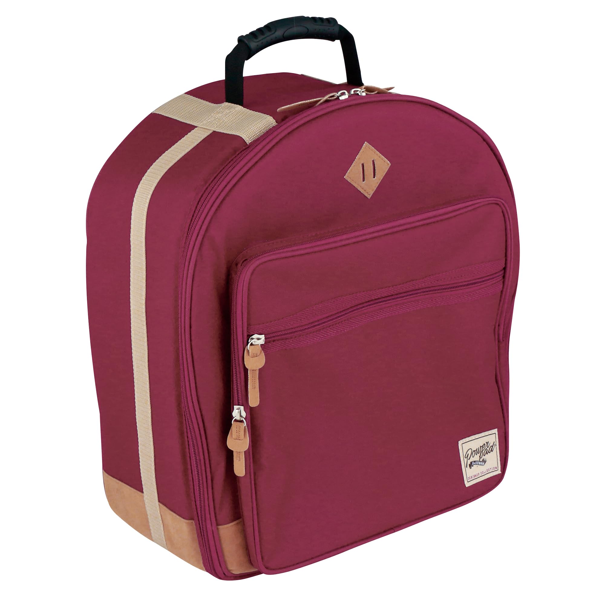 Tama TSDB1465WR PowerPad® Series Snare Drum Bag - 6.5" x 14" - Wine Red