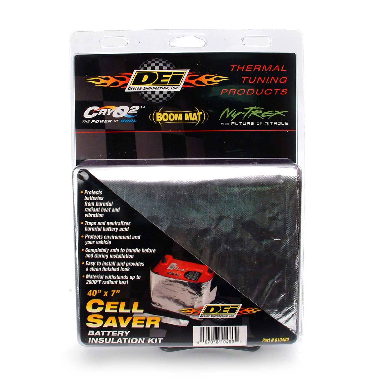 Design Engineering 10480 Cell Saver Battery Insulation Kit - Picture 9 of 9