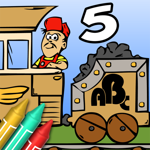 Coloring Book 5: Alphabet Train - Aplicativo na Amazon Appstore