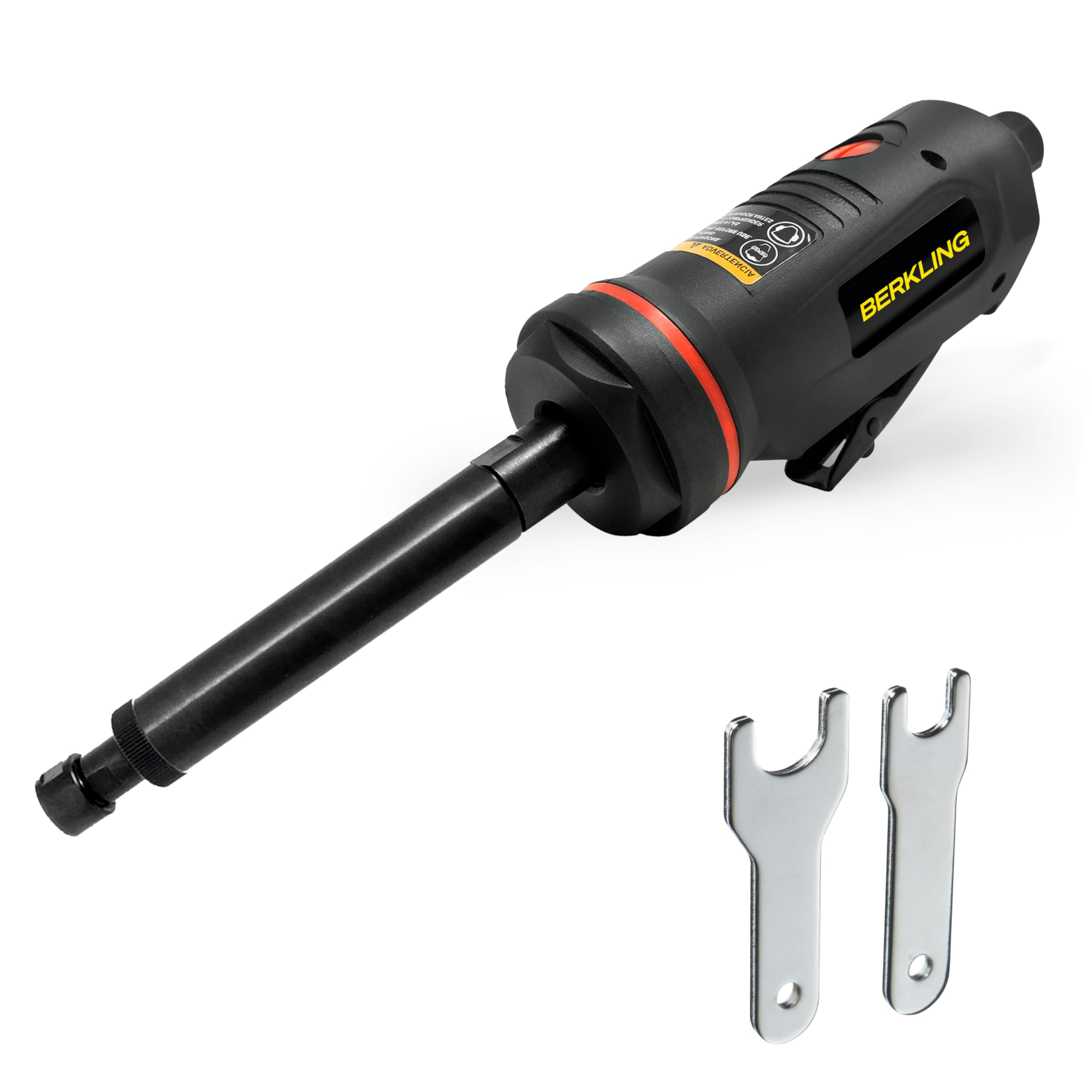 BT 6321-7 1/4" Extra Long Straight Air Die Grinder – Professional-Grade Heavy-Duty Pneumatic Grinder with Variable Speed Control for Precision Grinding, Polishing & Sanding