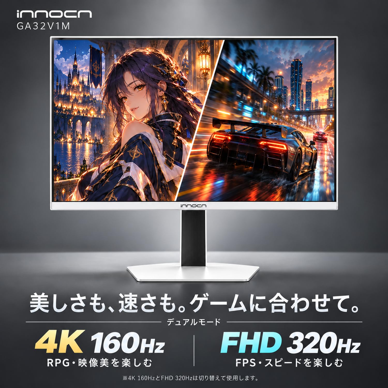 Amazon.co.jp: INNOCN MiniLED 4K Monitor 32 Inch Gaming Monitor 4K