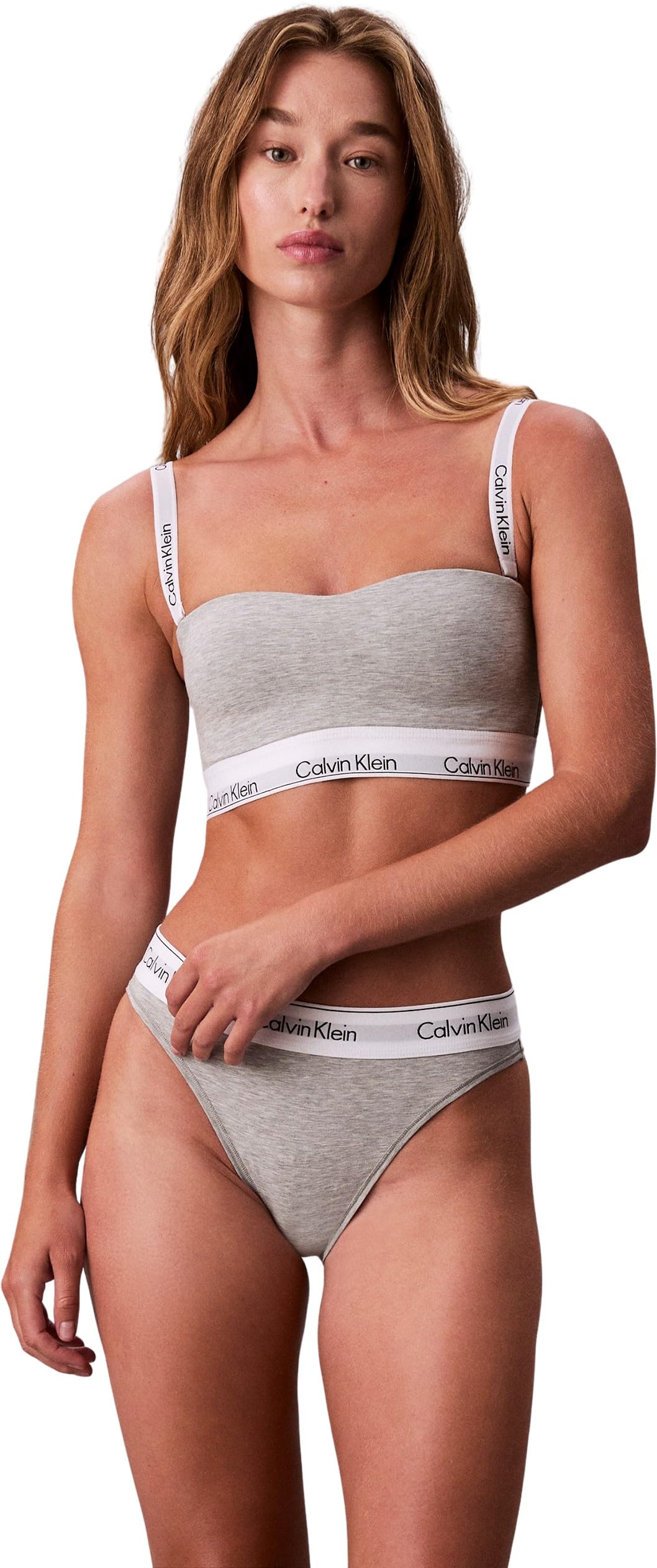Calvin Klein Damen Bralette Bandeau Weiche Cups