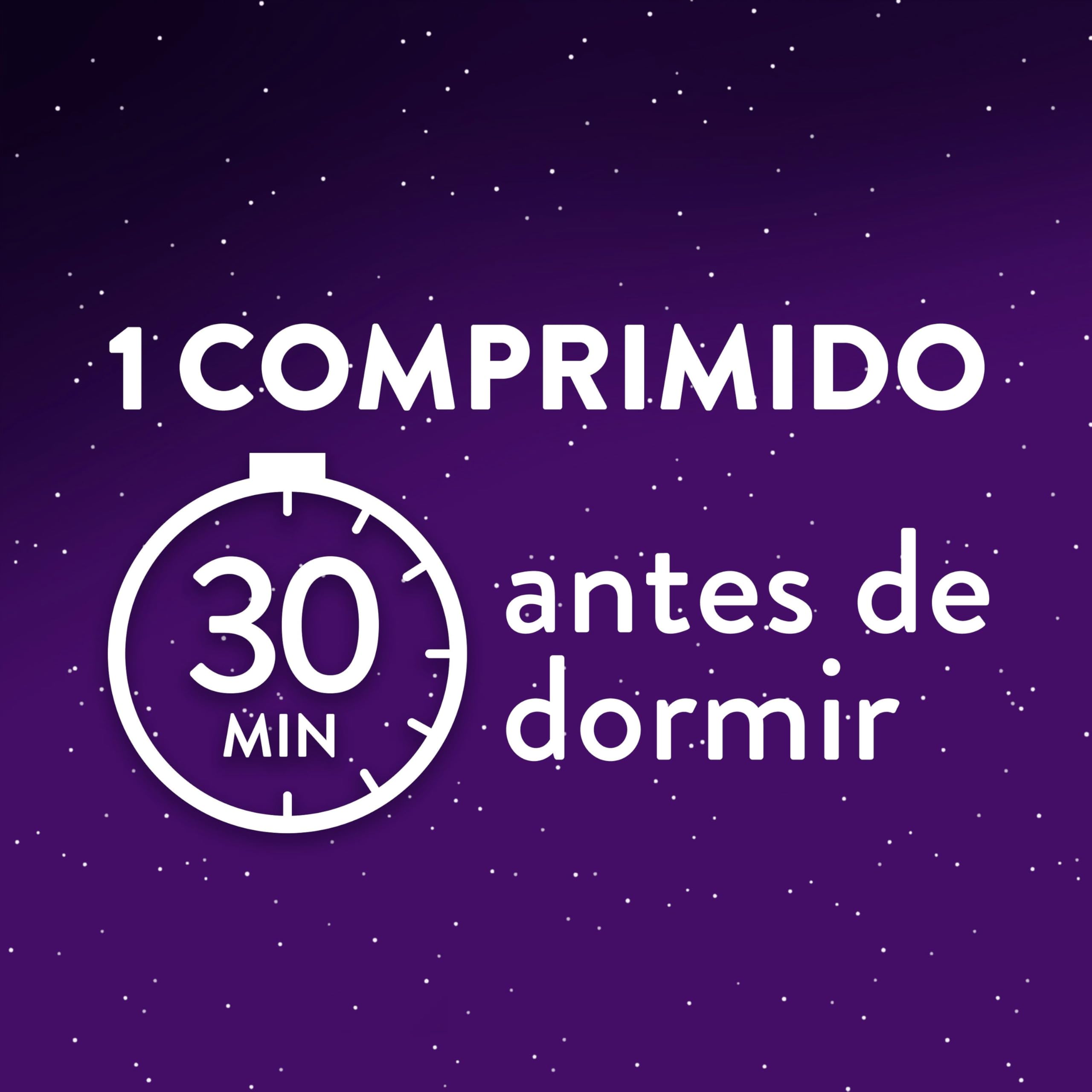 ZzzQuil Toda la Noche con Melatonina, Valeriana y Vitamina B6, Ayuda a dormir rápidamente*, Liberación prolongada durante 8 horas, 56 comprimidos