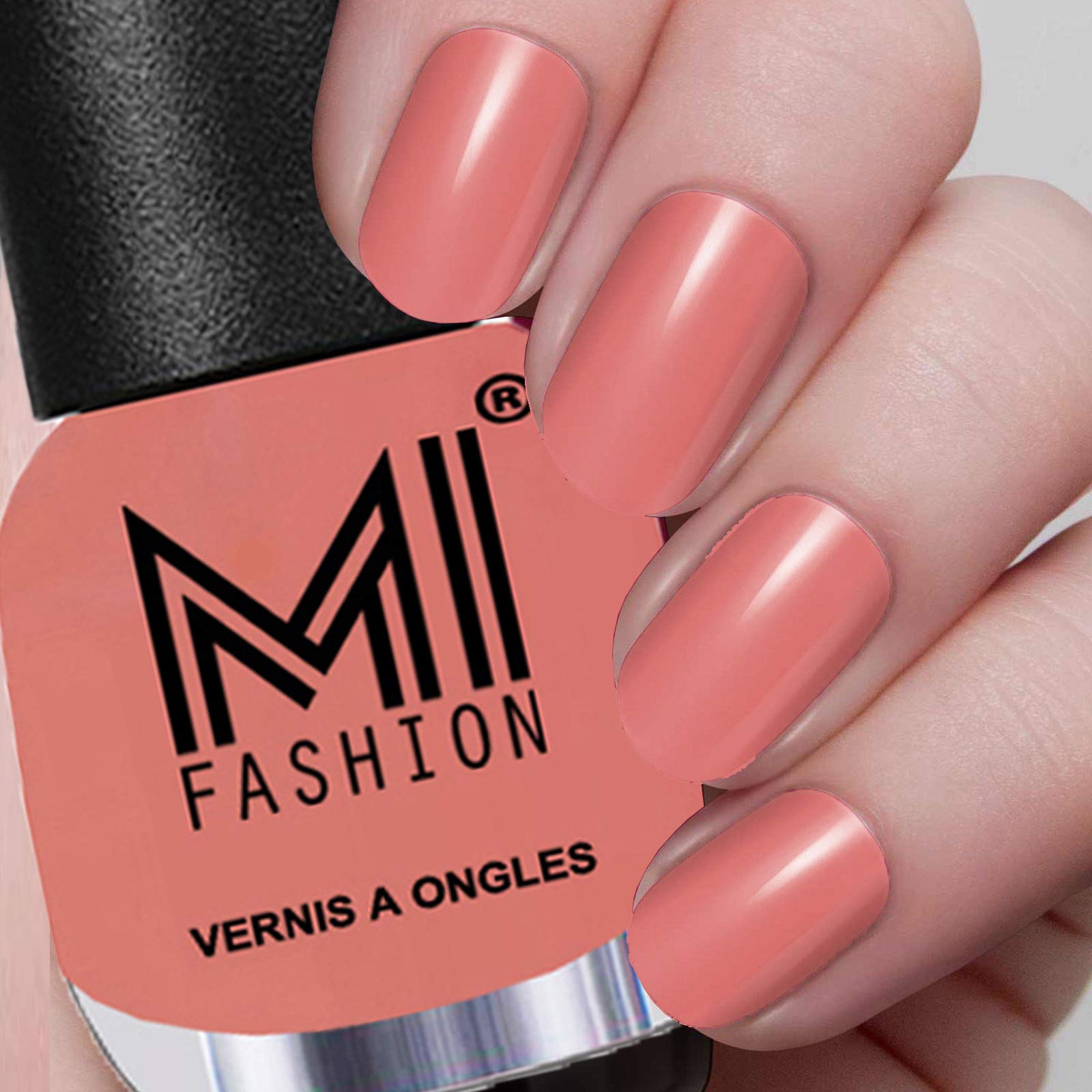 MI FASHION Nail Polishes Combo 12ml each Wood Nude, Dark Nude, Cotton Candy and Light Nude 2
