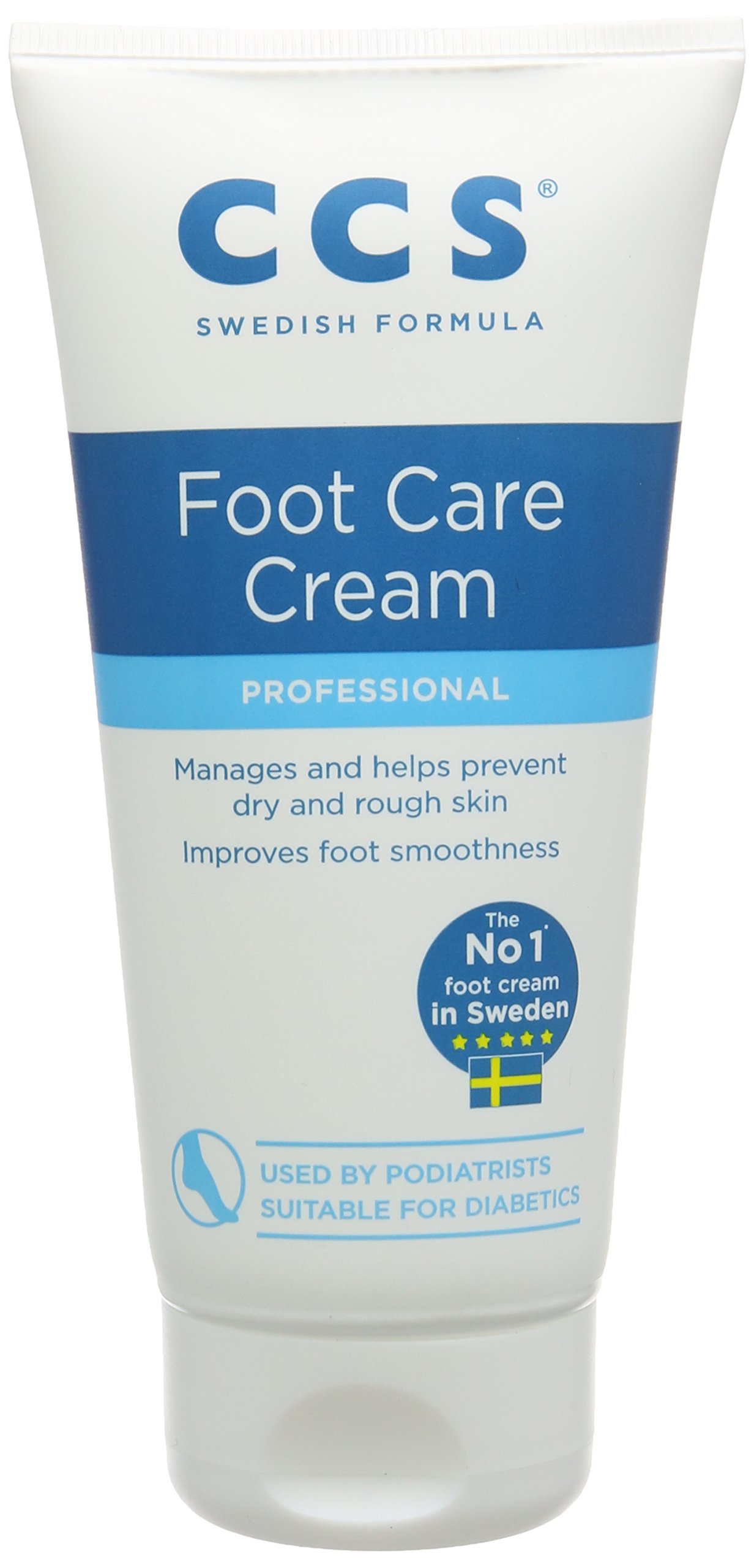 CCS Foot Care Cream, Professional Formula Softens & Prevents Dry & Rough Skin, Swedish Formula Trusted & Used by professio...