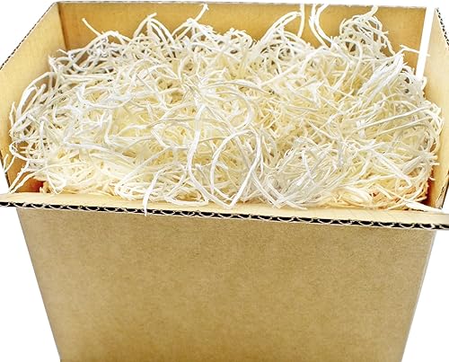 Excelsior de madera de álamo natural de 5 libras, lana de madera de álamo para relleno de cestas, decoración de regalos, cubierta de suelo,