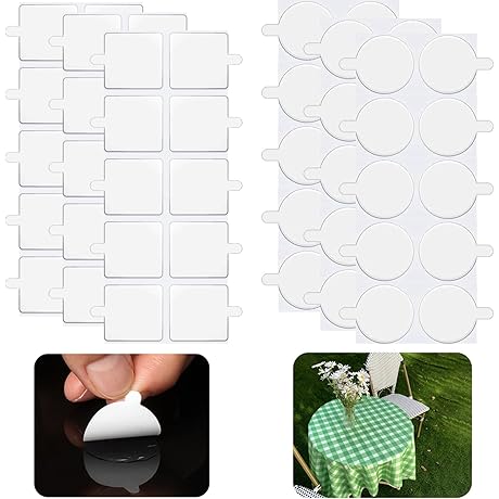 60-Count Table Cloth Holder Clips & Table Cover Clips