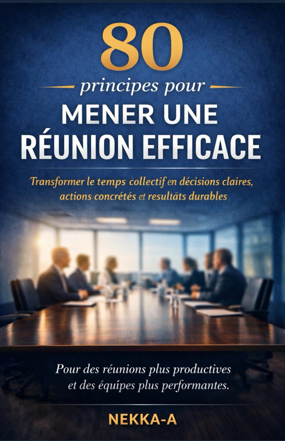 80 principes pour mener une réunion efficace: Transformer le temps collectif en décisions claires, actions concrètes et résultats durables