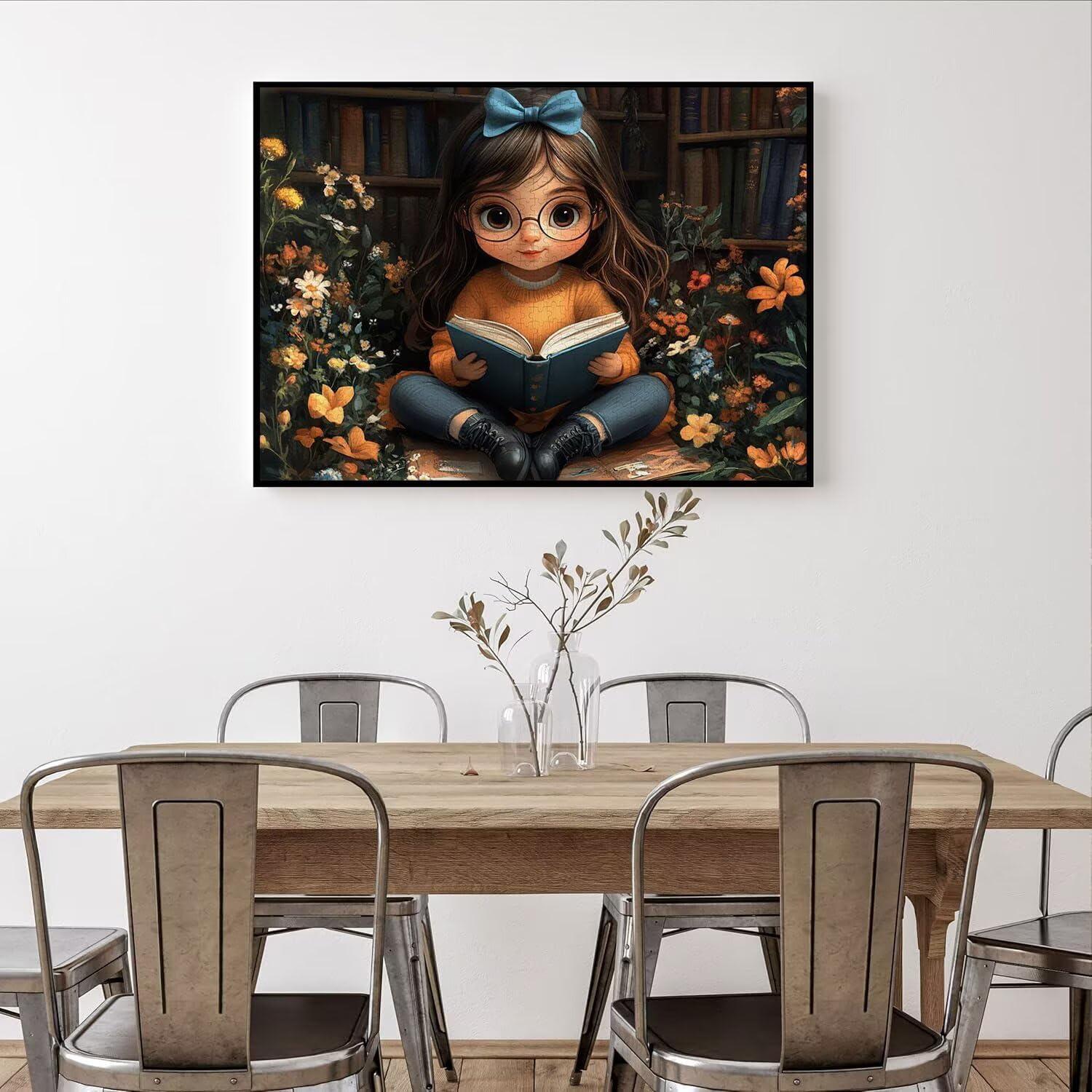 Puzzle 5000 Pezzi Cartoni animati Puzzle Adulti, Gioco Educativo, n-373 | Jigsaw Puzzles ragazza, Impossibile Difficile Sfida, Classici Gioco Familiare, Giochi Divertenti, Idee Regalo