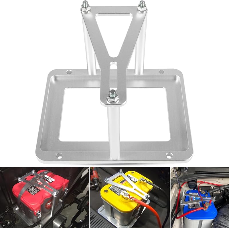 Bandeja de bateria Bonbo com suporte de fixacao em aluminio para Optima 34, 34/78, D34 e 34M