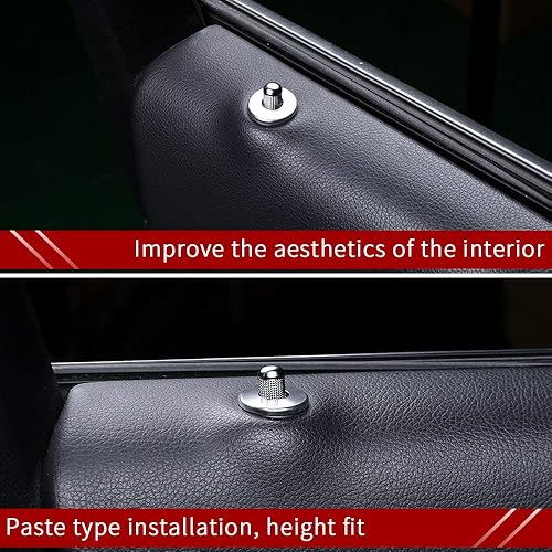 Miniatura 3 de Accesorio de automóvil para decoración de anillo de puerta para Mercedes Benz gle350 w167 gls450 x167 gle c167 Coupe Carbon Benz accesorio interior