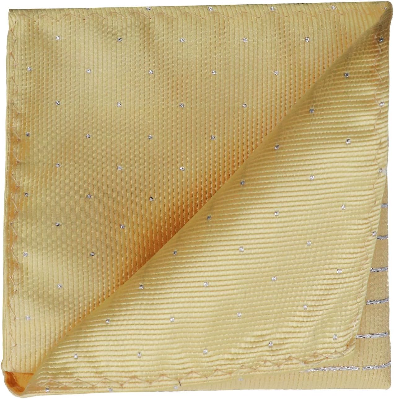 Polka Dot Pocket Square for Men, Mens Handkerchiefs for Wedding