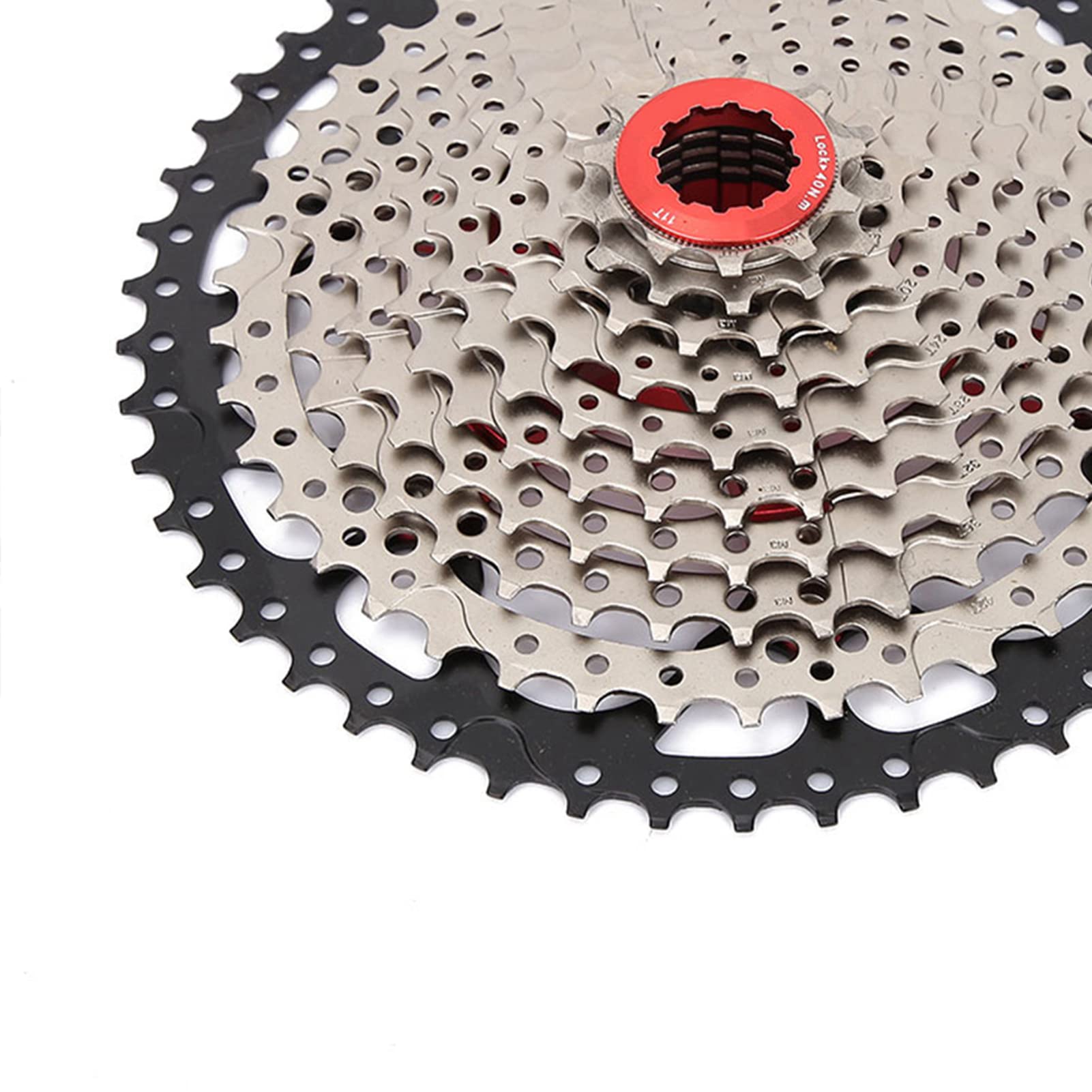 Yctze Paccononi 10V 11 50 Cassetteewheelcket 10 velocità 11‑50T Mountain Bike Parte di Ricambio Accessorio Cassetta 10V 11 50