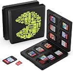GeeRic 12 Slot Game Card Storage Case Compatible with Switch, Portable Game Card Storage Cartridge Case with Switch, Games Cartridges & Slot