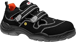ELTEN Sicherheitsschuhe SCOTT ESD S1, Herren, Textil, Kunststoffkappe (leichter als Stahlkappe), leicht, sportlich, Schwarz, Größe: 44
