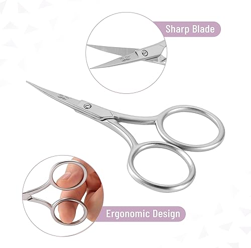 Miniatura 4 de Mr. Pen - Tijeras de bordado curvas, 3.5 pulgadas, tijeras de bordado pequeñas