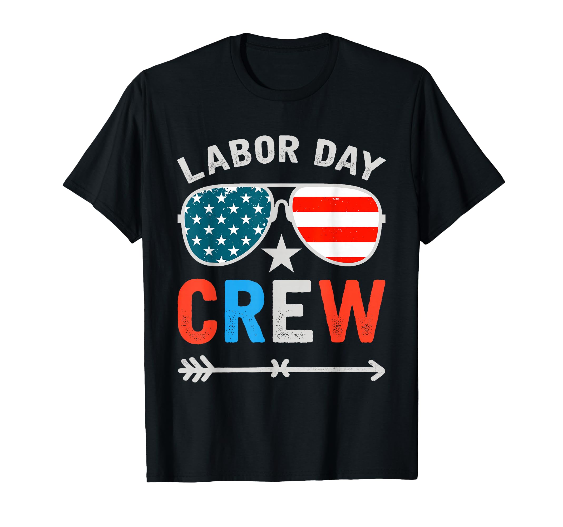 Happy Labor Day Crew Patriot Happy Labor Day T-Shirt