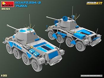 Amazon | ミニアート 1/35 WW.II ドイツ軍 8輪重装甲車 Sd.Kfz.234/2