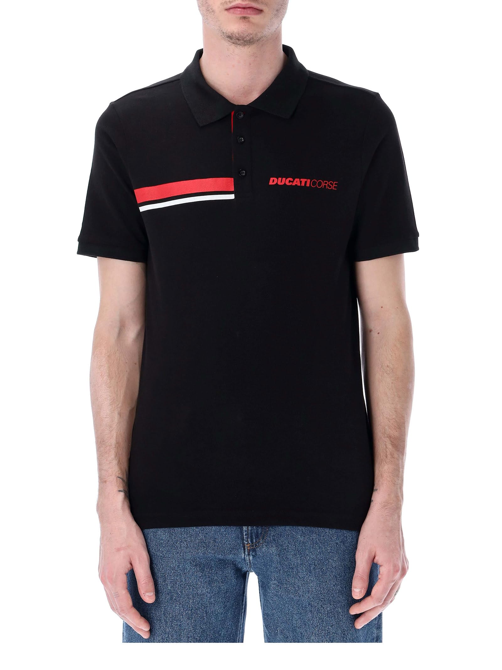 Ducati Corse Polo Stripes Officiel MotoGP