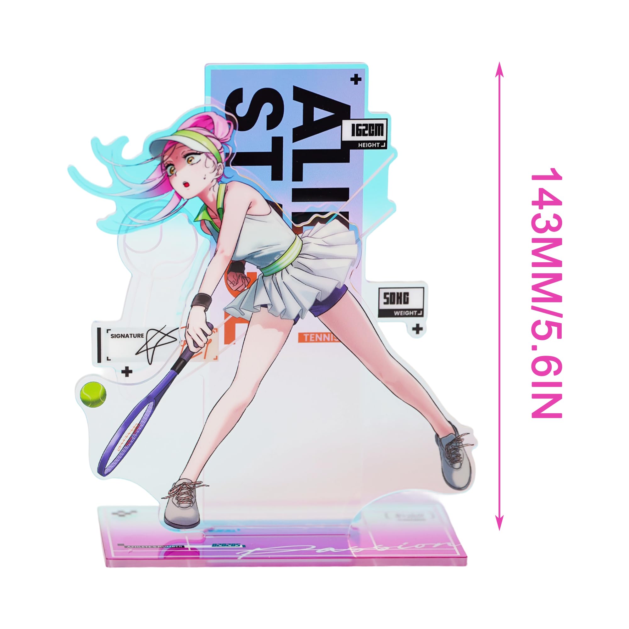 YJacuing Alien Stage Passion Love Series Holographic Acrylic Stand
