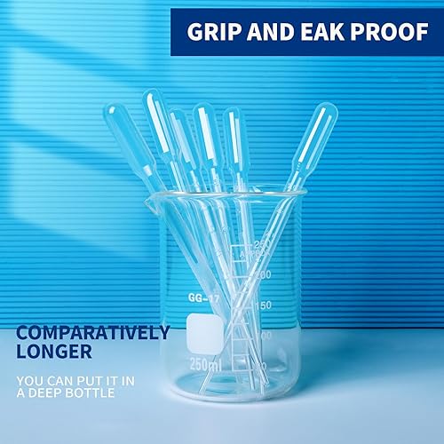 Miniatura 3 de Pipetas plásticas de transferencia Teenitor 3fl oz ojo cuentagotas paquete de 150aceites esenciales cuentagotas herramienta de maquillaje