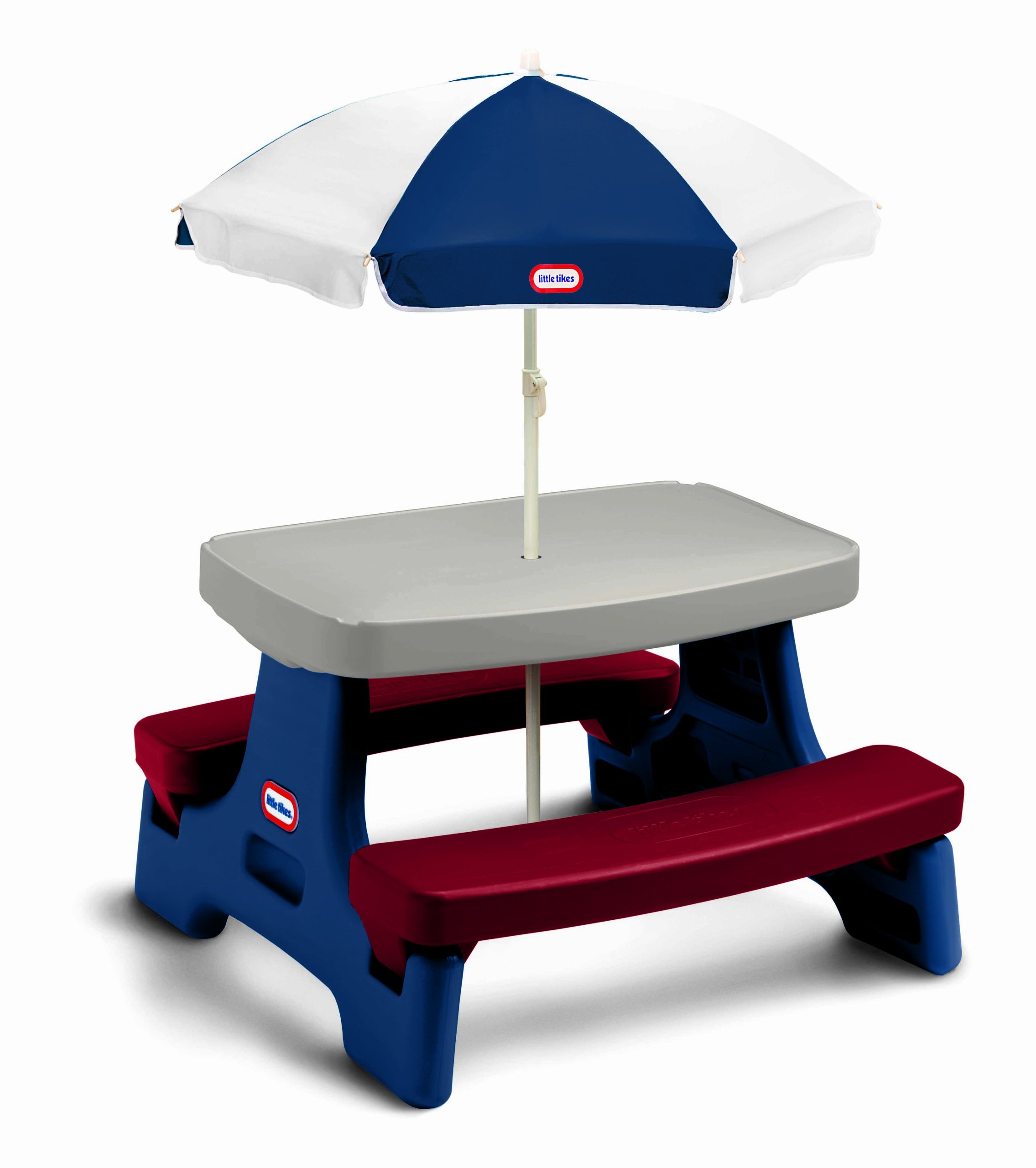 Little Tikes Easy Store Jr Play Table With Umbrella Desertcart