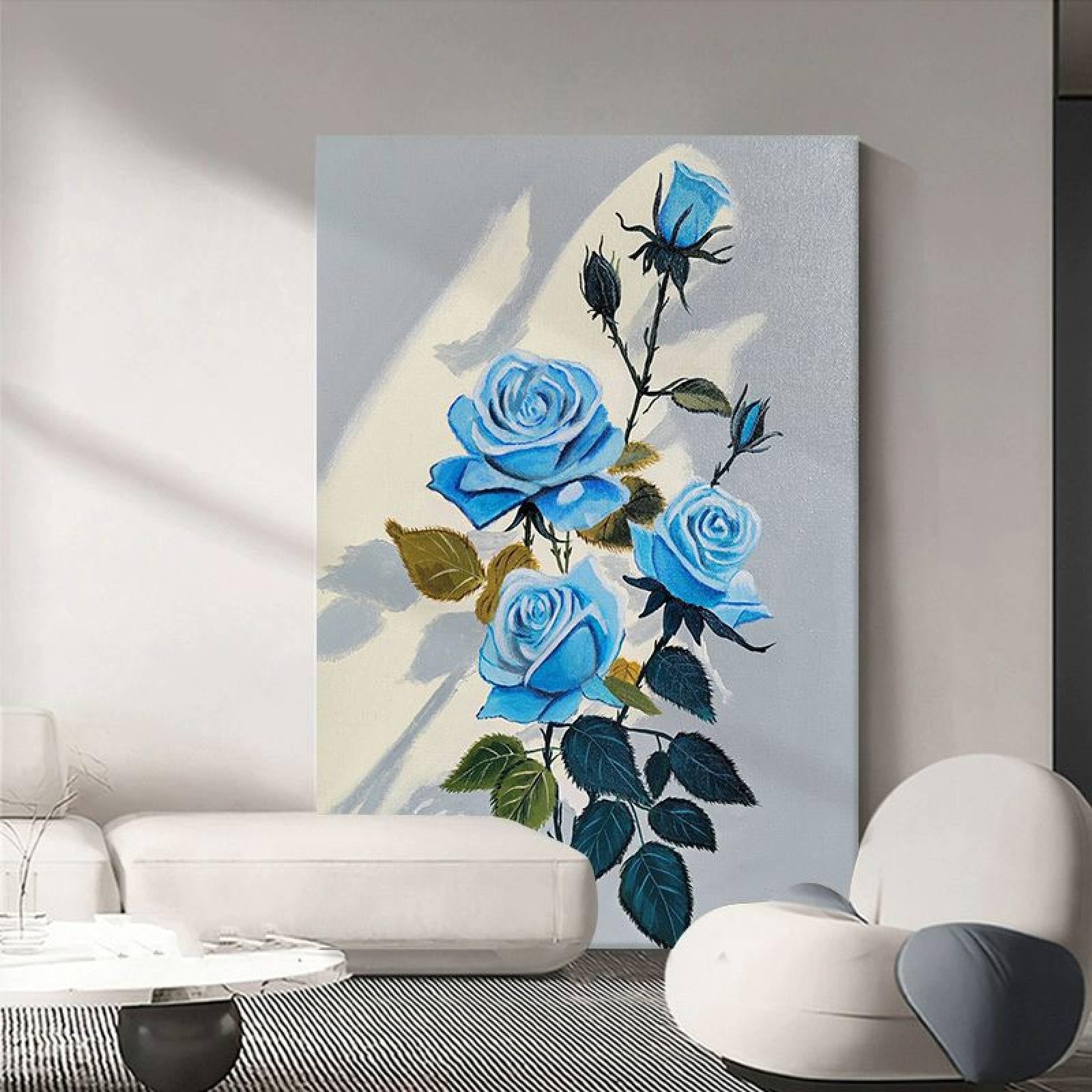 Peinture à l'huile sur toile de maître pour grand mur de salon
