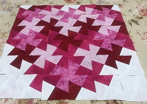 Miniatura 4 de HONEYSEW Twist 'n Stitch Molinete Bloque Regla #775 Plantilla de acolchado de costura