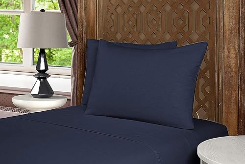 Miniatura 2 de Morgan Home Fashions - Sábanas de franela turca de algodón 100% cepillada para comodidad suprema, bolsillos profundos, cálidas y acogedoras, ideales