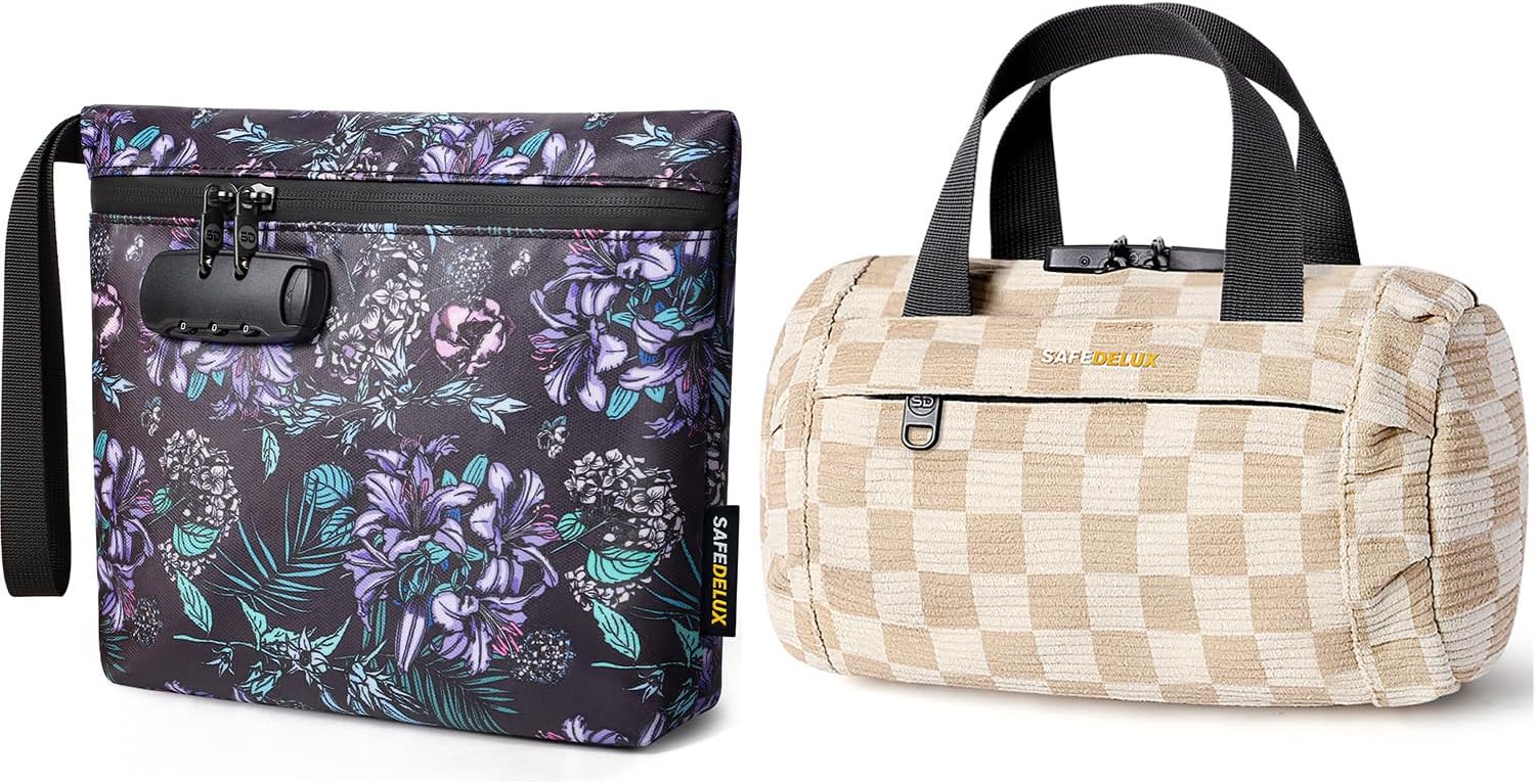 Bundle-2 Items: Smell Proof Bag, Hand Bag