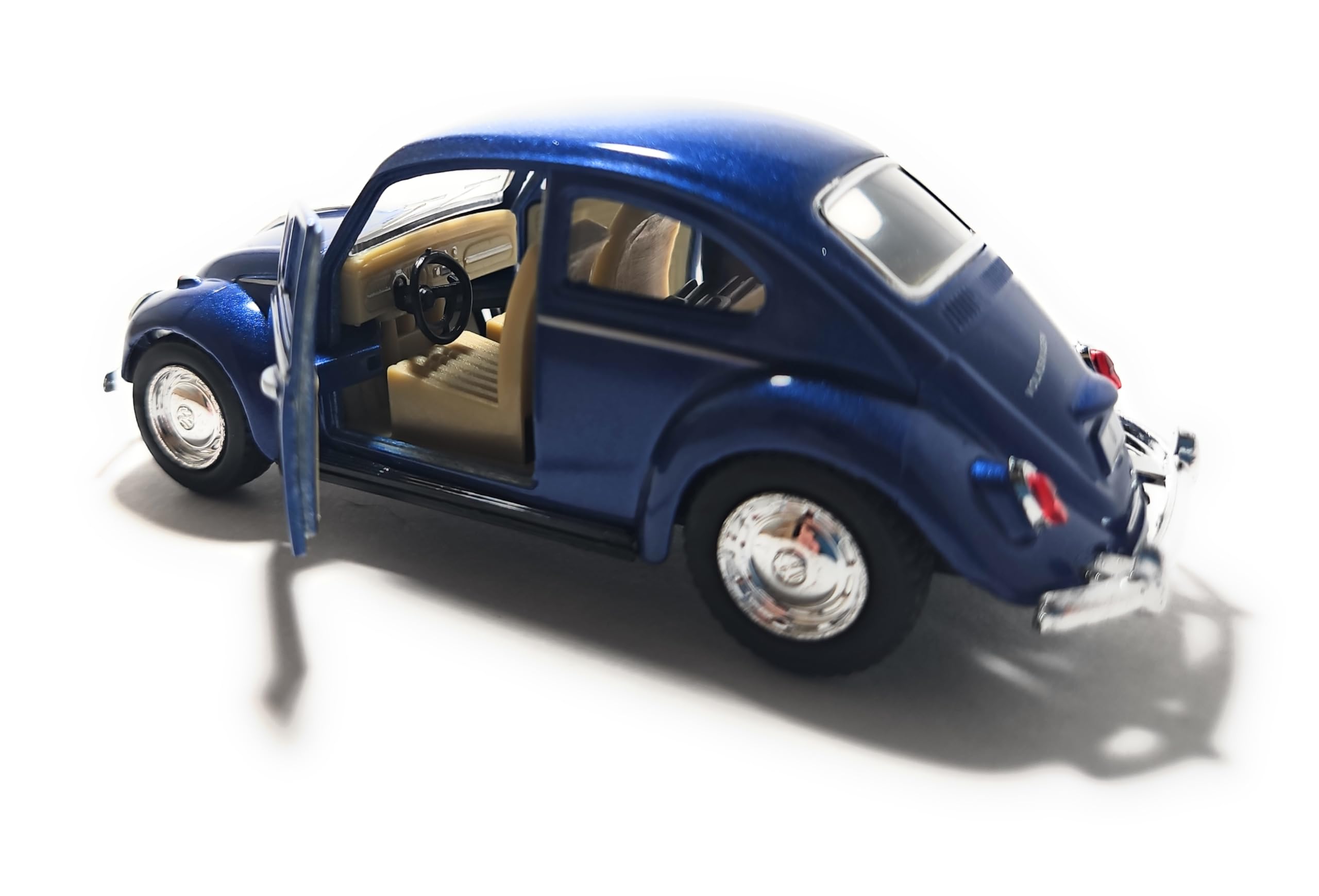 Detail Cars Volkswagen Beetle ミニカー 1967 Volkswagen Classic Beetle, 1:32 Scale Die Cast Model Car, 5