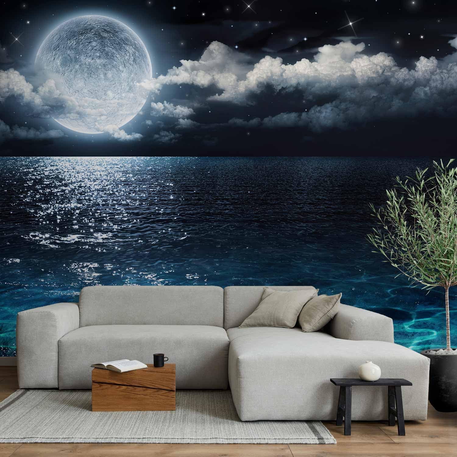 350x256 cm Papel pintado tejido no tejido Decoración
