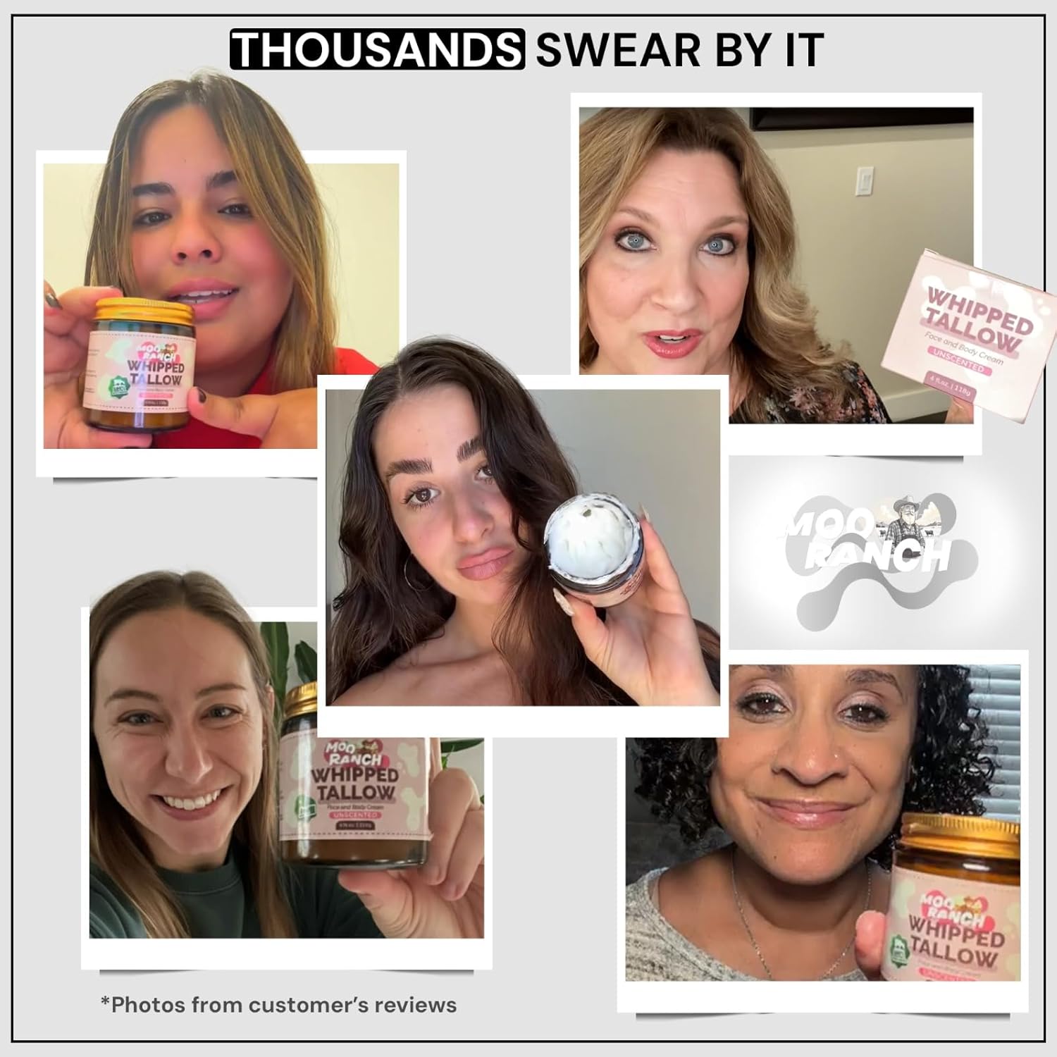 Whipped Beef Tallow for Skin – Grass-Fed Tallow Balm Moisturizer with Jojoba Oil, Manuka Honey & Calendula – For Face, Lips, Hands & Body – For Dry or Sensitive Skin. - Image 5