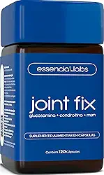 JOINT FIX COM GLUCOSAMINA, CONDROITINA E MSM - FÓRMULA AVANÇADA COM MÁXIMA ABSORÇÃO E PUREZA - 120 CÁPSULAS