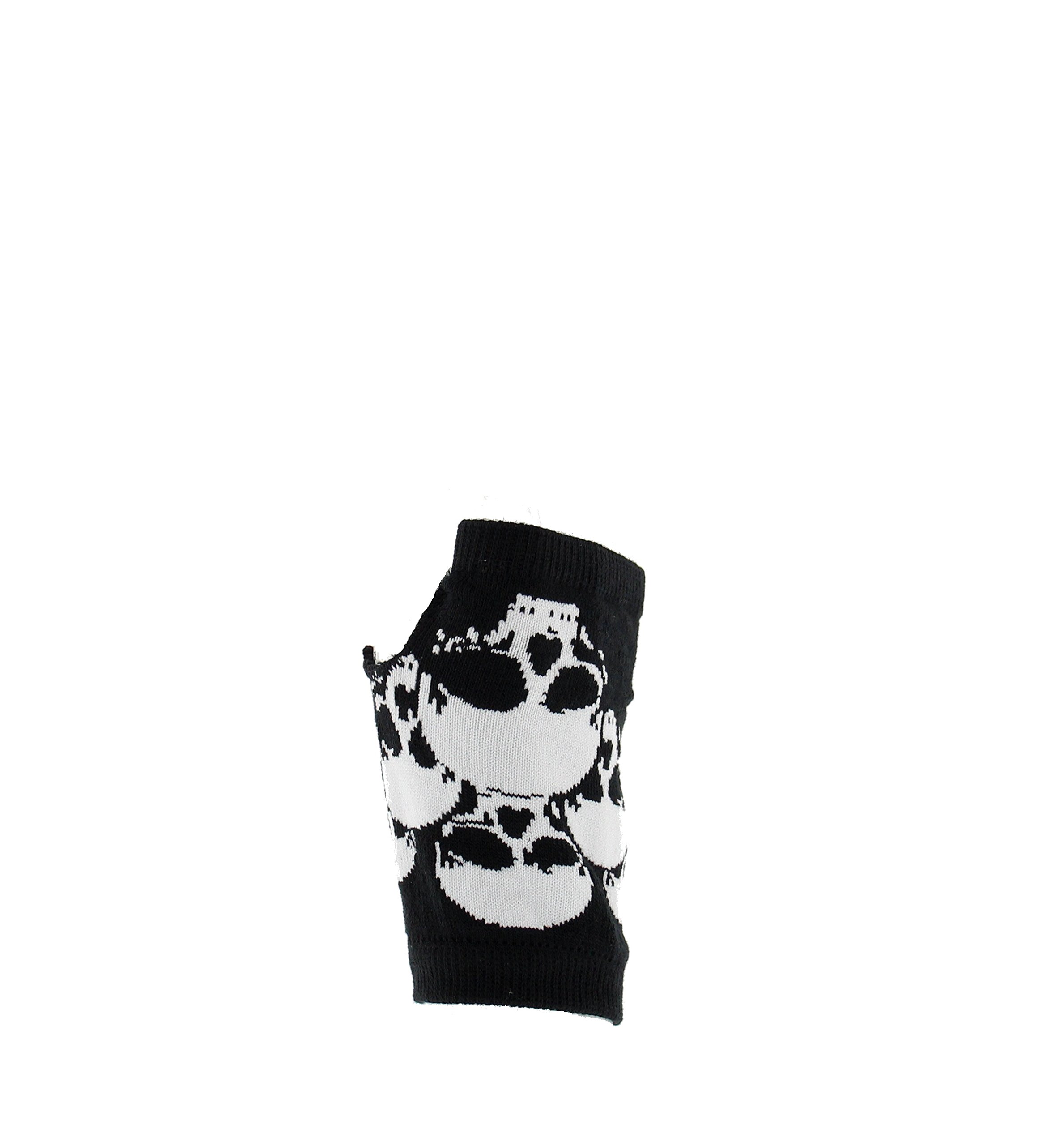 Zac's Alter Ego Patterned Fingerless Wrist Length Gloves