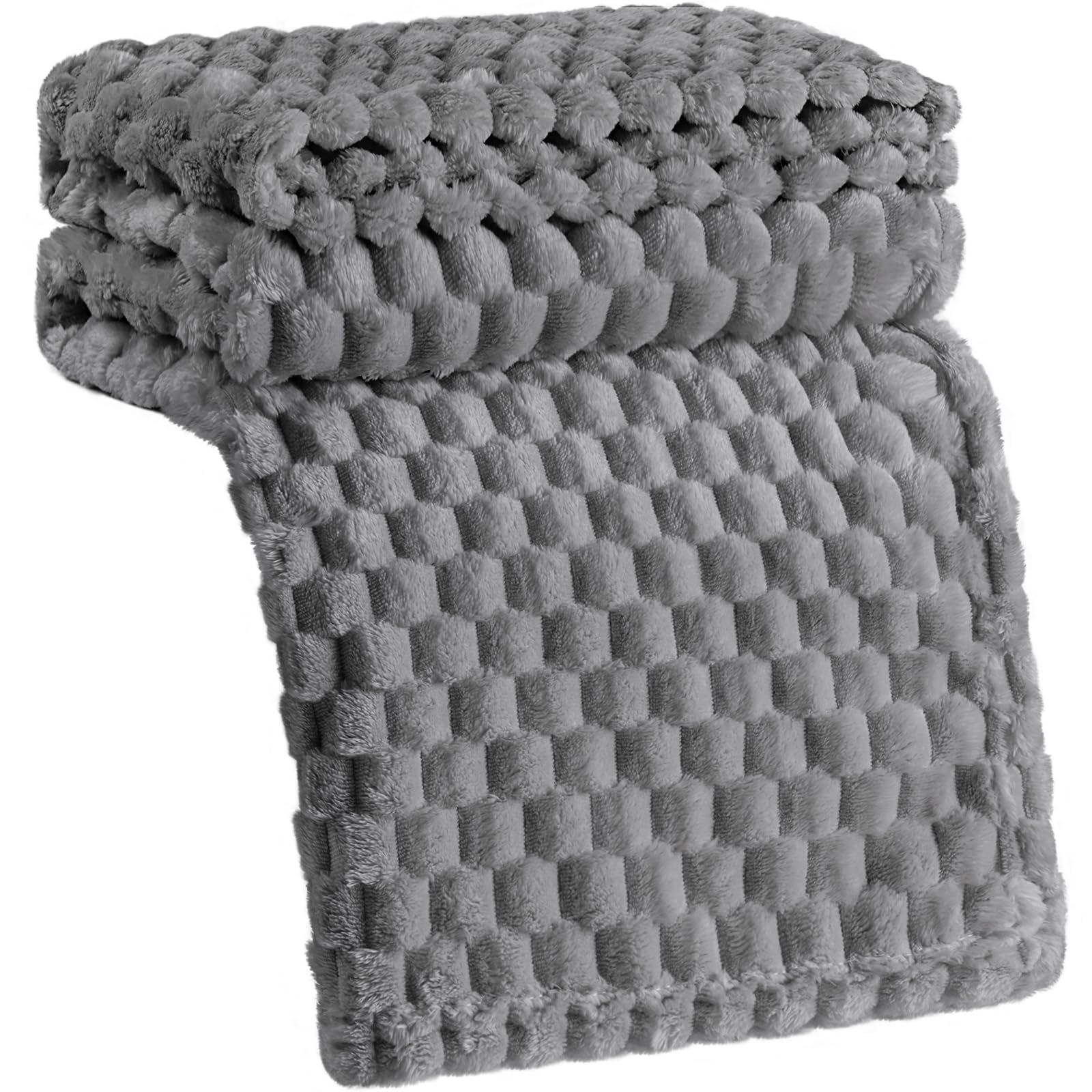 Baodan Dog Blankets Washable Soft Fleece, 80x100 cm Puppy Blankets for Medium Large Dogs and Cats, Cozy and Warm Pet Throw Blanket - Grey, Golden Turtle Velvet