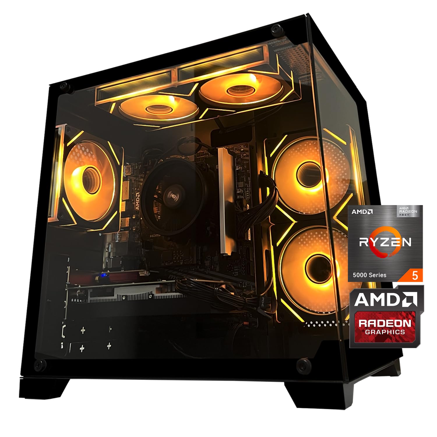 Amazon.com: SKYESEV Gaming PC Desktop Computer, AMD Ryzen 5 5500