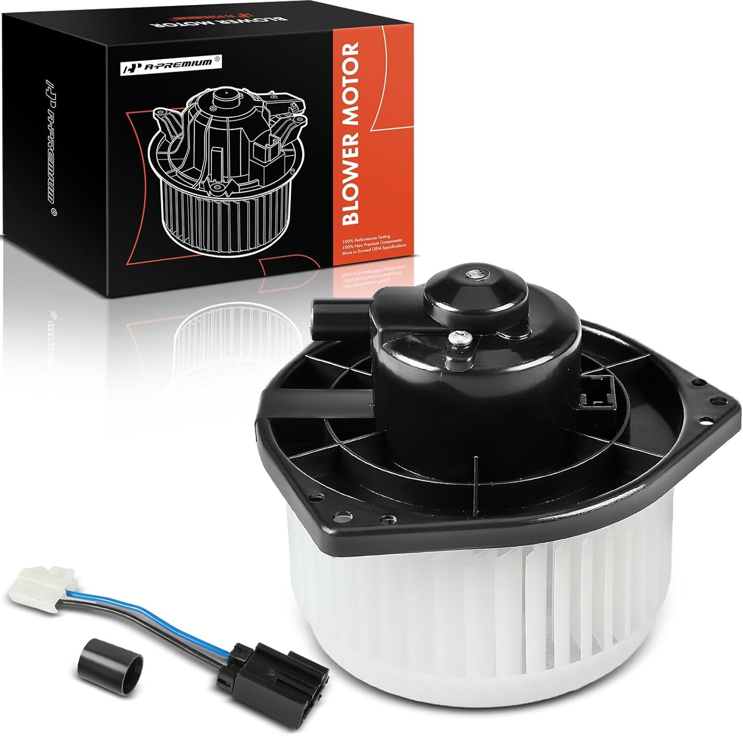 A-Premium Front HVAC Heater Blower Motor Compatible with Nissan Frontier 2000-2004, Xterra 2000-2004, Sentra 2000-2004 & Subaru Impreza 1996-2001, Forester 1998-2000