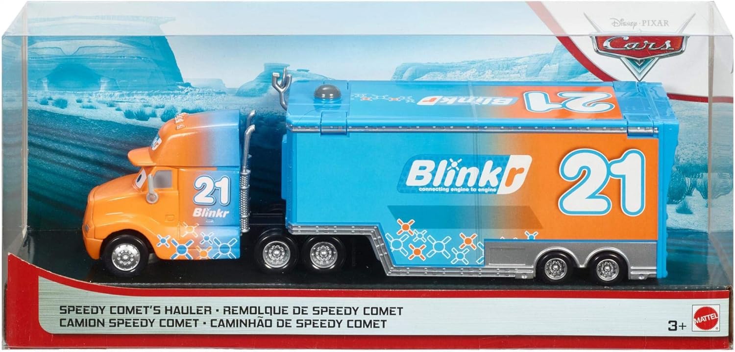 Disney Cars Blinkr #21 Speedy Comet's Hauler