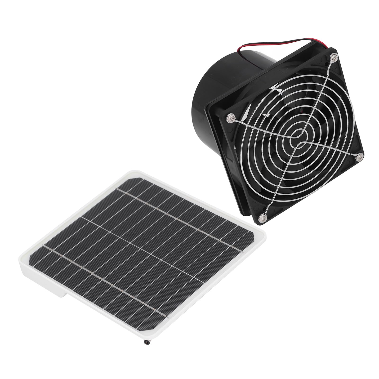 Fafeicy Kit Estrattore Solare, Pannello Solare Monocristallino 50W 12V 6,5
