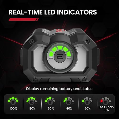 Miniatura 3 de Enhulk LBA1050 - Batería de iones de litio de 58 V y 5.0 Ah para herramienta eléctrica Enhulk 58V MAX PRO Series