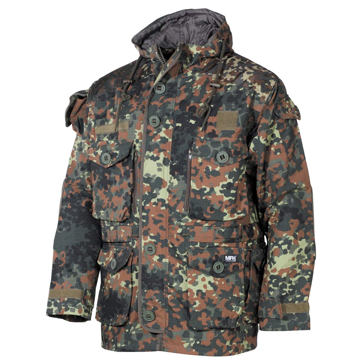 MFH Men's Commando Jacket Smock Flecktarn size L