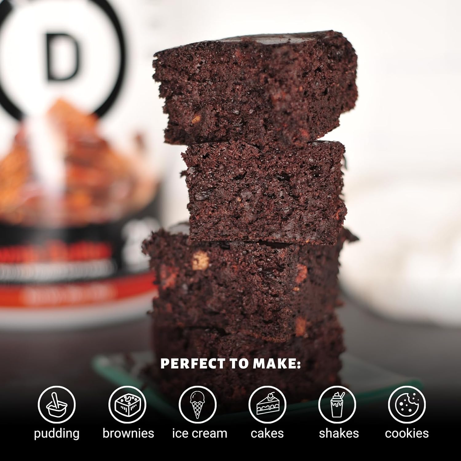 Devotion Nutrition Protein Powder Brownie Batter – 20g Whey Isolate & Casein Protein Blend – No Added Sugar, Low Carb, Gluten-Free, Keto-Friendly, 1g MCT, Kosher – 2lb Pouch - Image 7