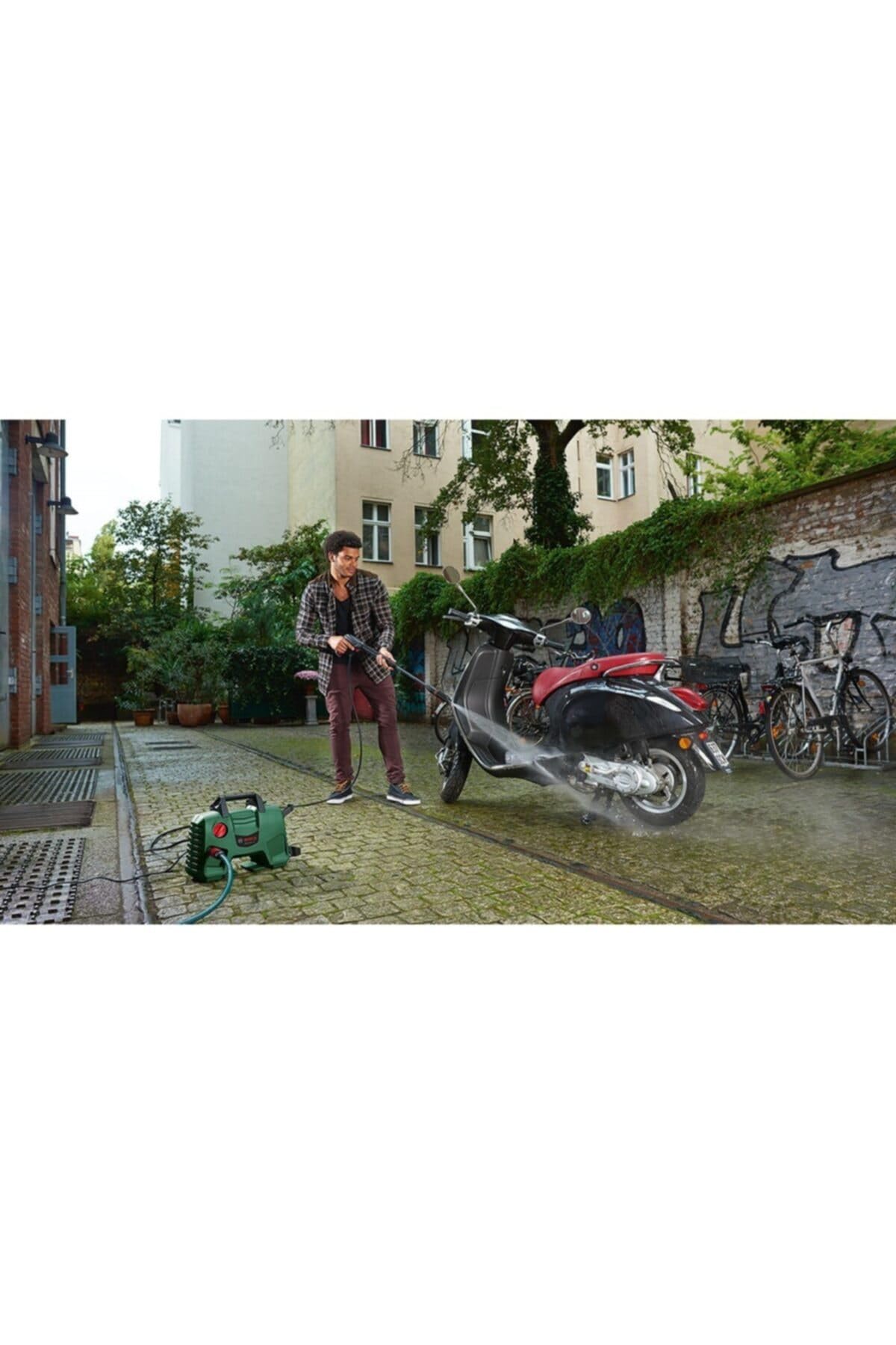 Bosch Hidrolimpiadora de Alta presión EasyAquatak 100 Long Lance