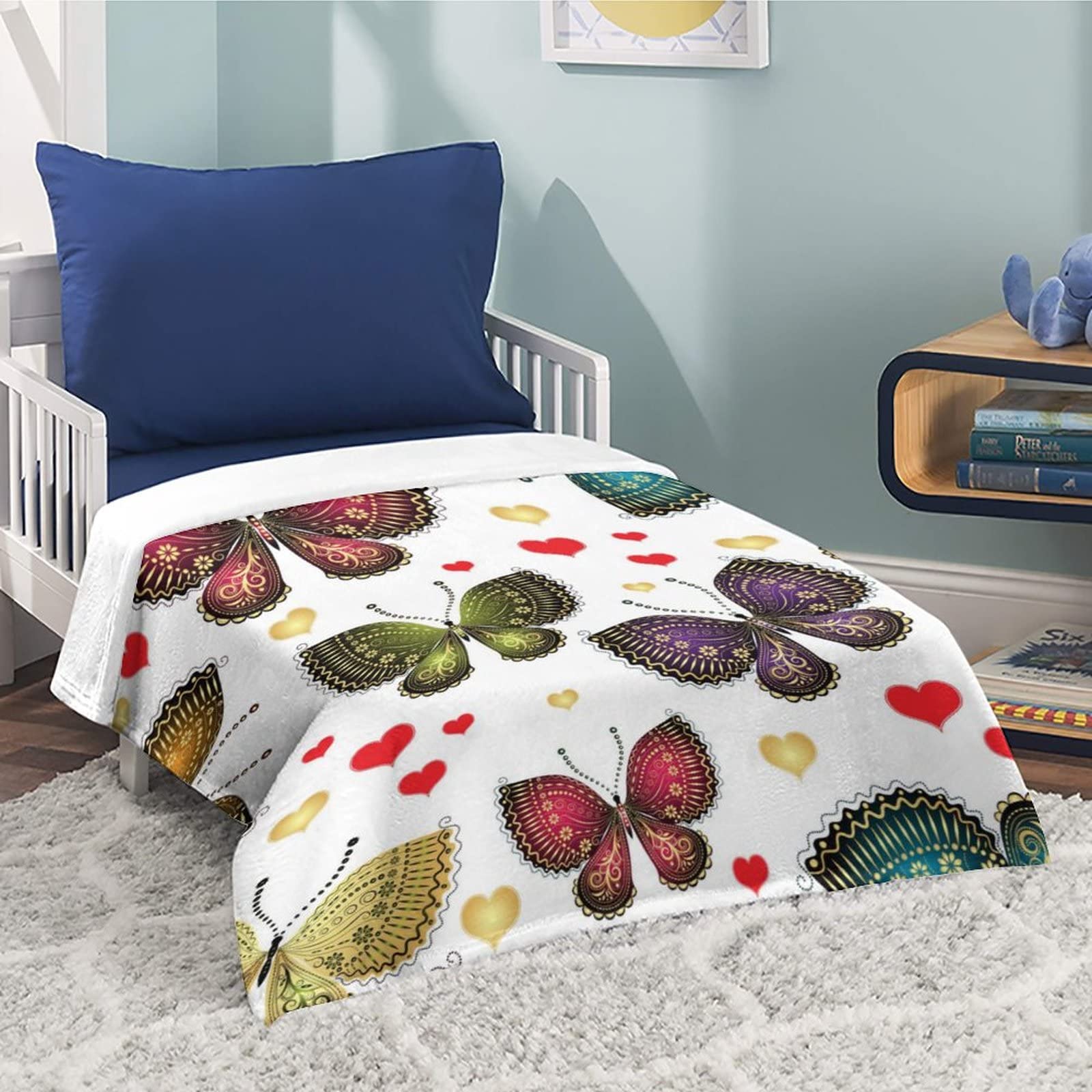 WAVVE Coperta Plaid Pile 220x240 cm, Coperta Letto Singolo/Letto