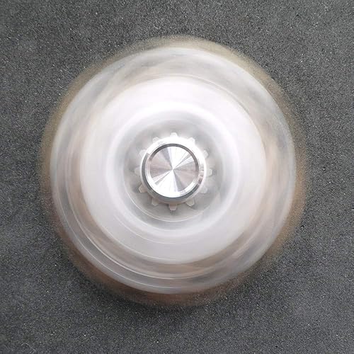 Miniatura 4 de Fidget Spinner, juguete de figura de 9 engranajes, metal liso, latón, acero inoxidable con rodamiento estable, mecánica duradera, romántico, juguete