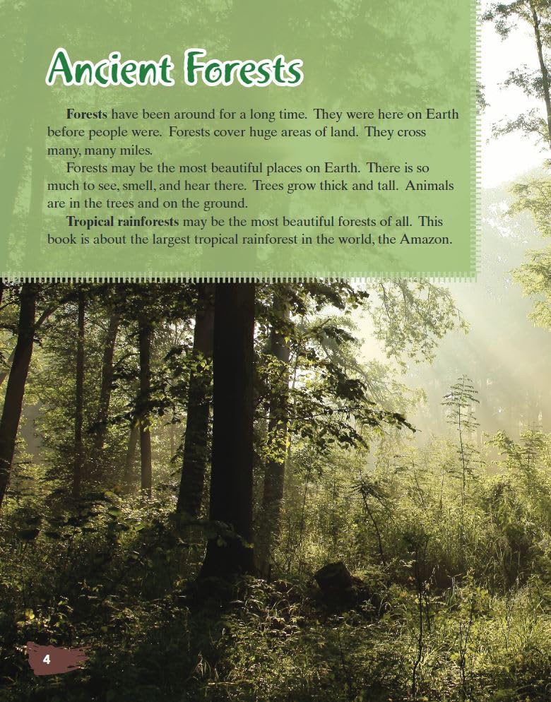 Amazon Rainforest (TIME FOR KIDS Educational Reader for 3rd Grade students, Kids age 6-10 ) (TIME FOR KIDS(r) Nonfiction Readers) - Image 4