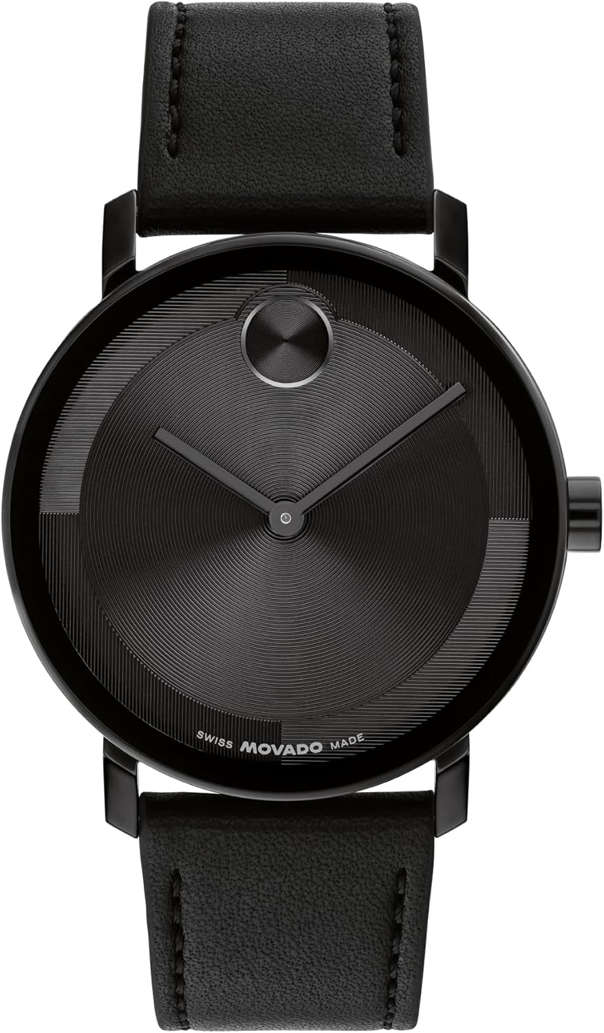 Movado Bold Evolution 2.0 Men's Watch - Swiss Quartz Movement, Nappa Leather Strap - 3 ATM Water Resistance - Luxury Fashion Timepiece for Him - 40mm