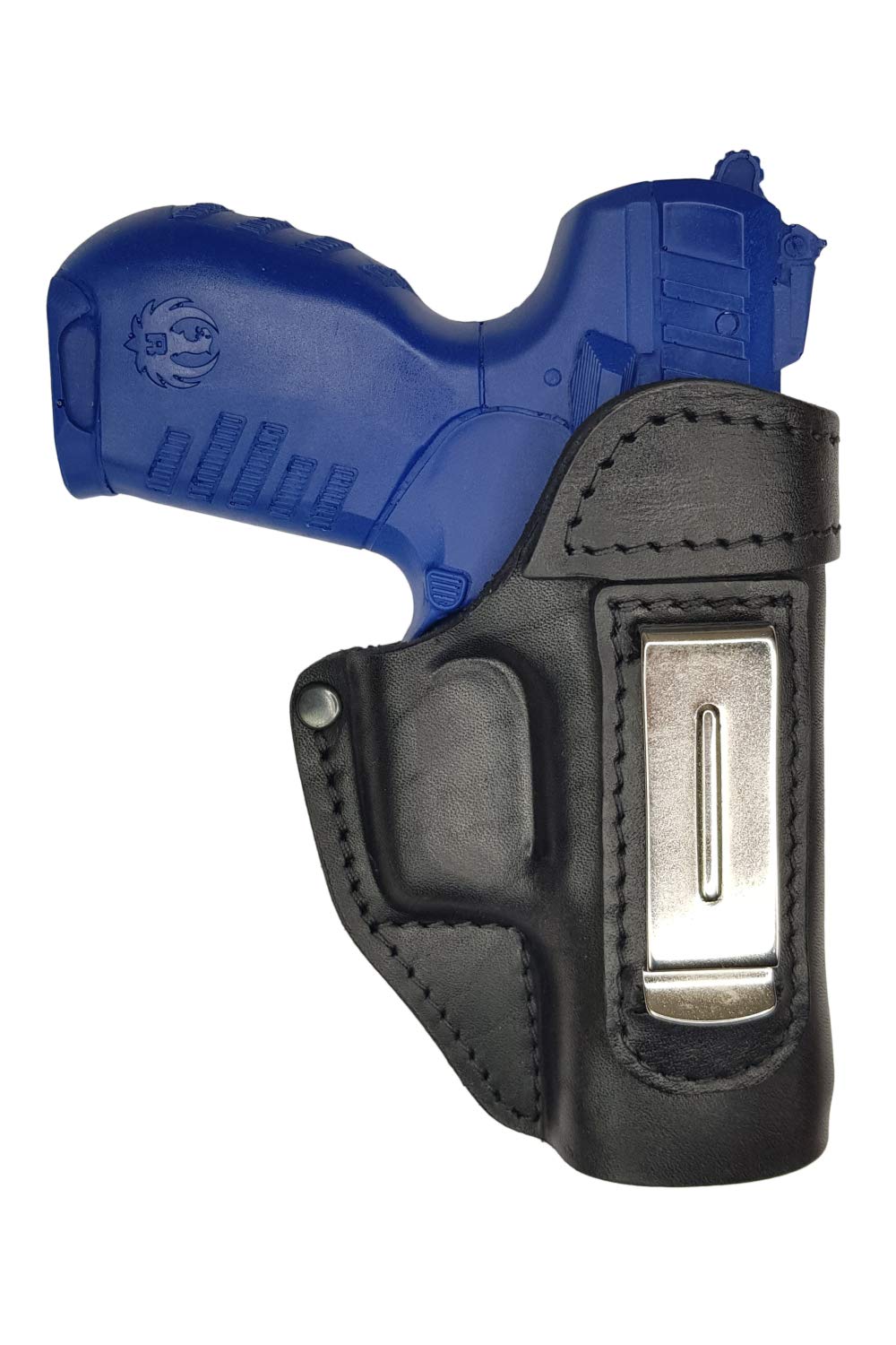 VlaMiTex IWB 2 Leder Holster für Walther P22 P22Q / PK380 / Ruger SR 22 Verdeckte/Versteckte Trageweise