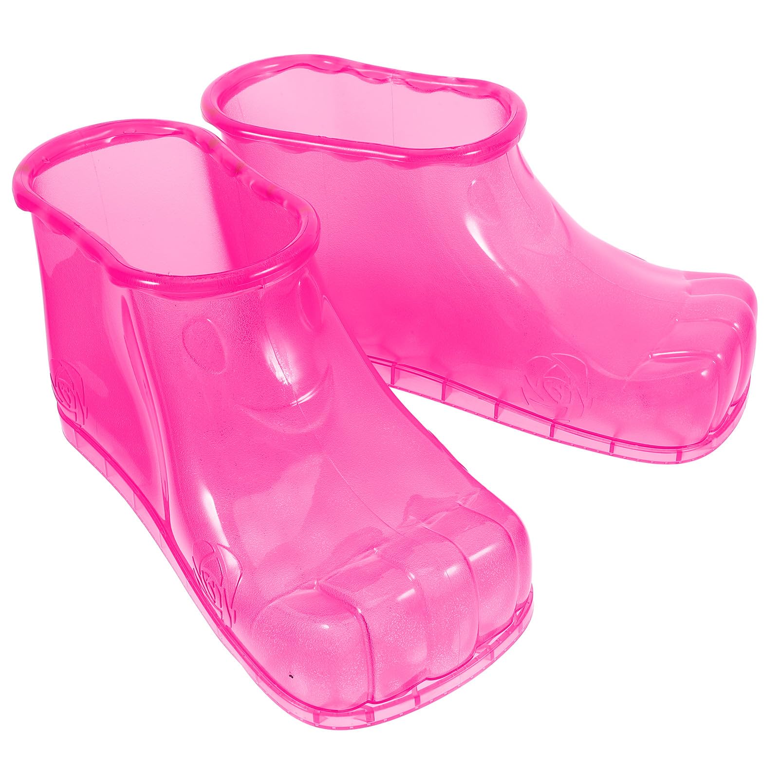 Générique Chaussures de Trempage pour Bain de Pieds, Bassine Compacte pour Pédicure et Massage, Taille S 25,5 CM, Rose Doux, Adaptées aux Soins à Domicile